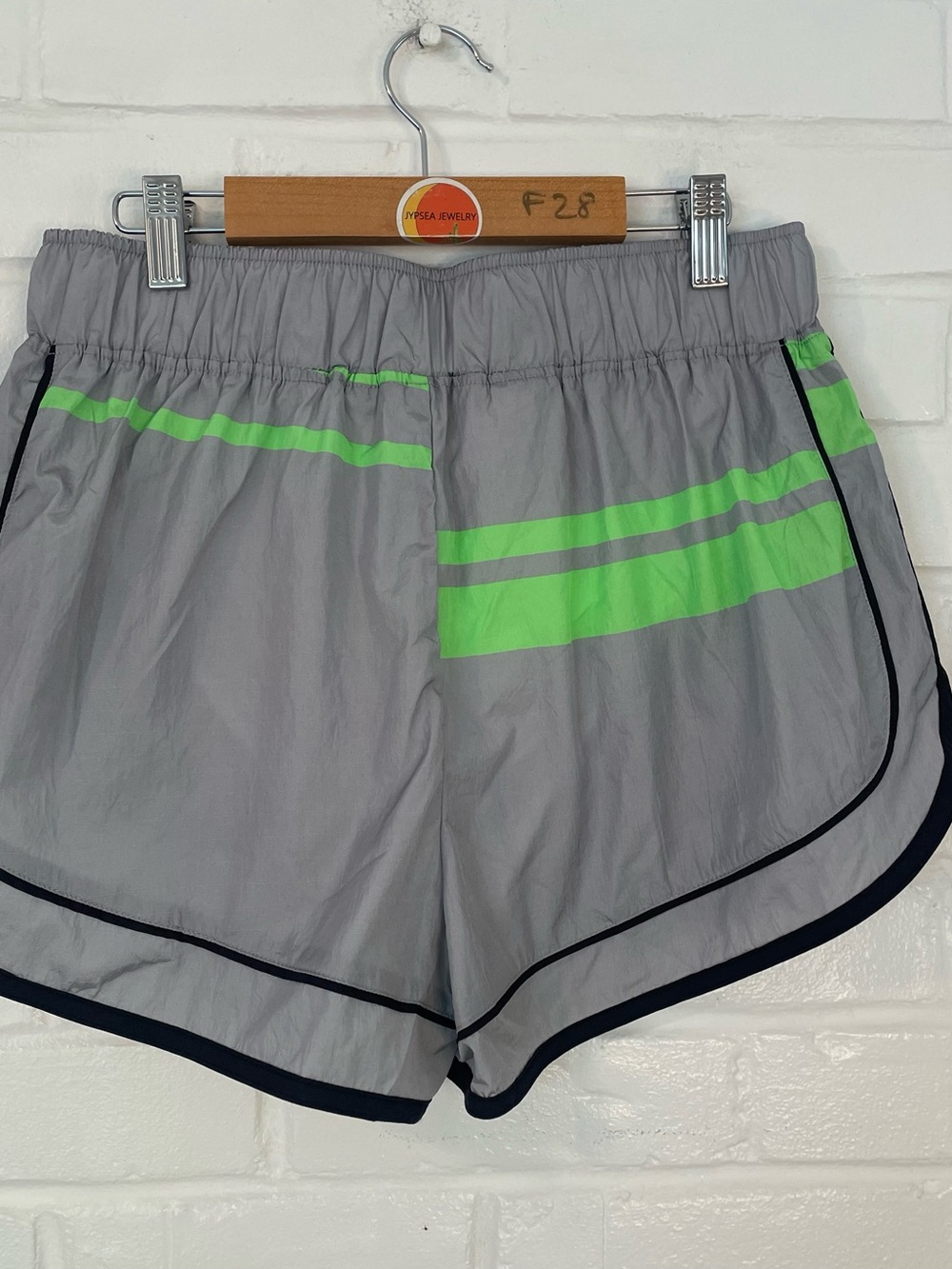 FP Movement by Free People Logo Green Athletic Shorts Size Small - Picture 3 of 10